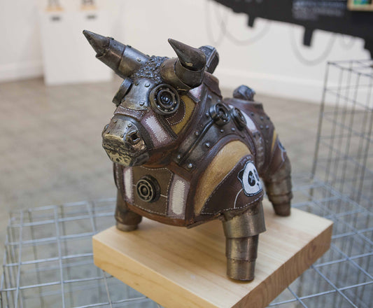 El Retro-Toro, de el Imaquinario de Yute y Tocuyo
