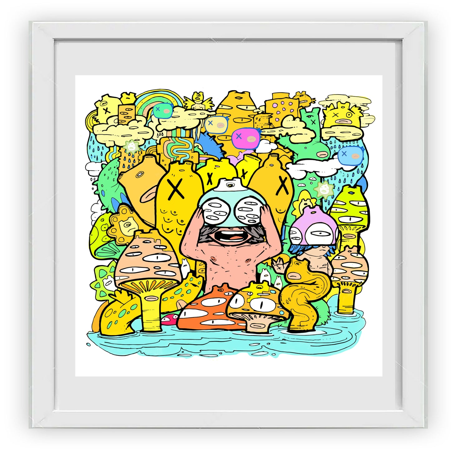WAKO.caos, grabado edición limitada