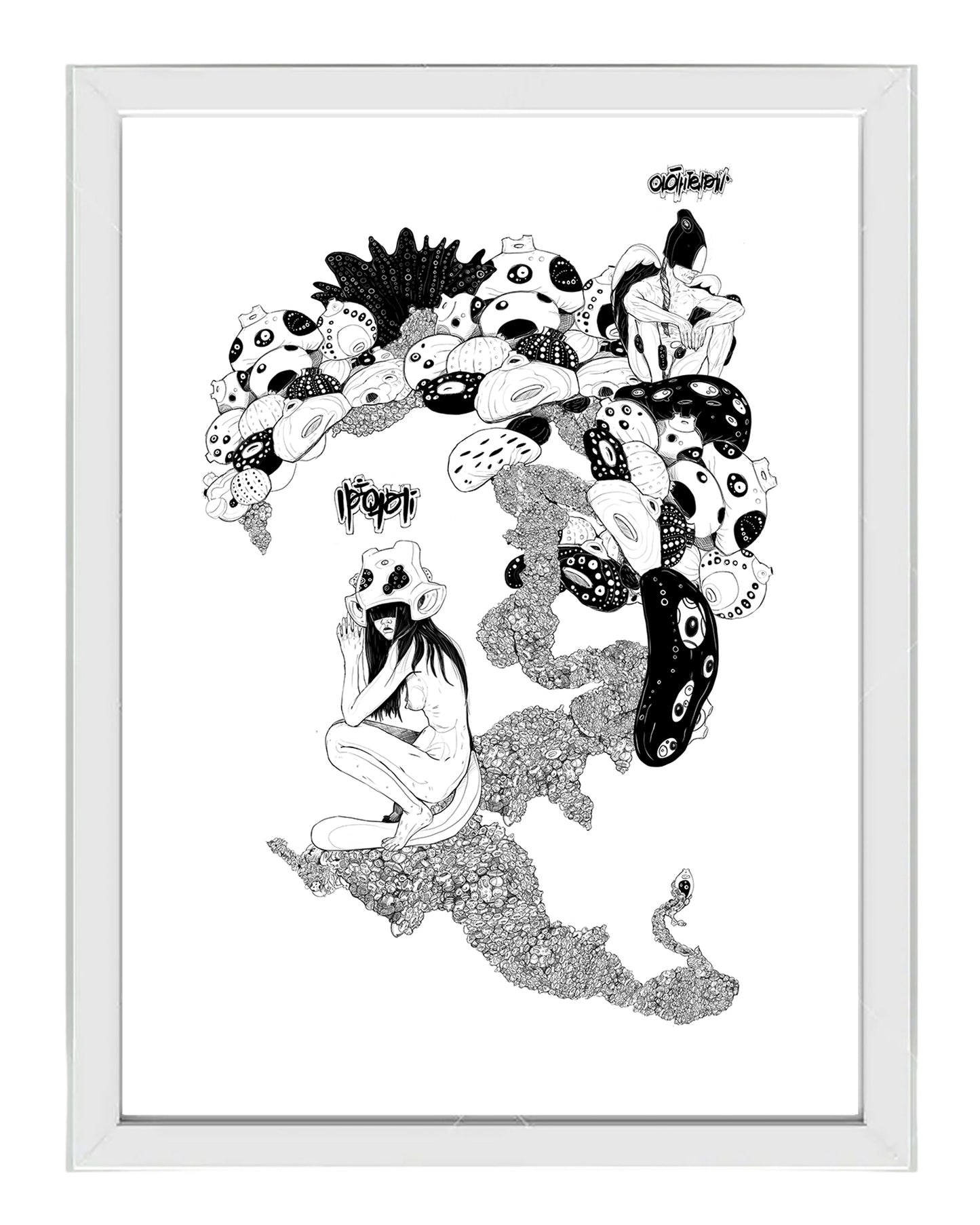 WAKO.Mushroom Bonsai 2, grabado edición limitada