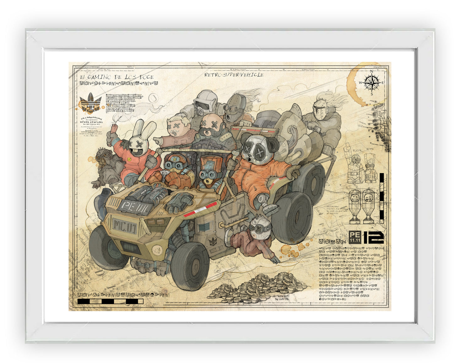 La Retro-Banda de los Retro-Locos, grabado en edición limitada