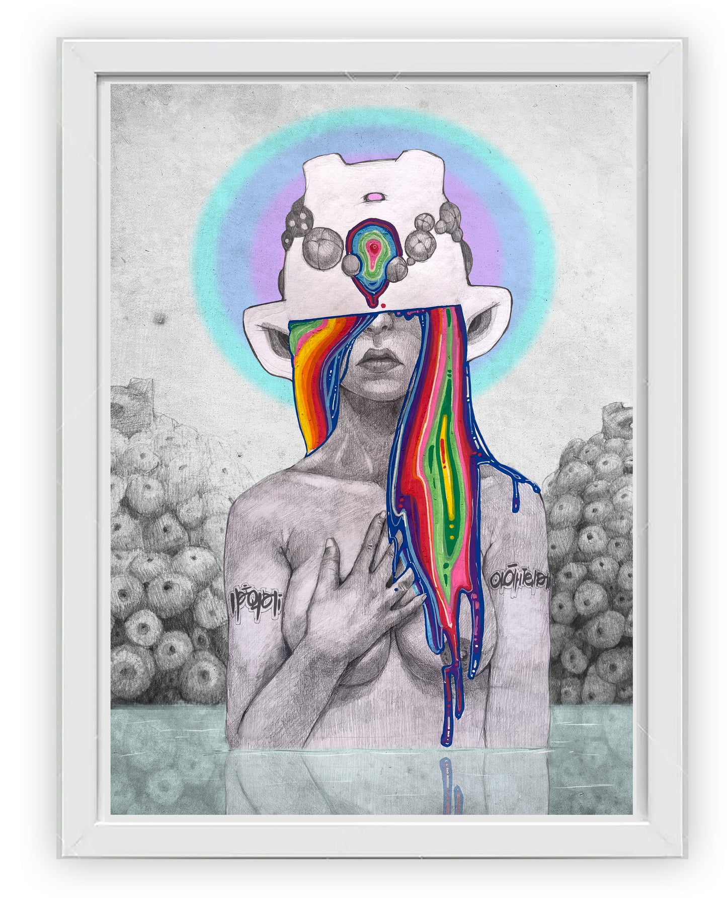 WAKO.RAINBOW.GIRL, grabado edición limitada