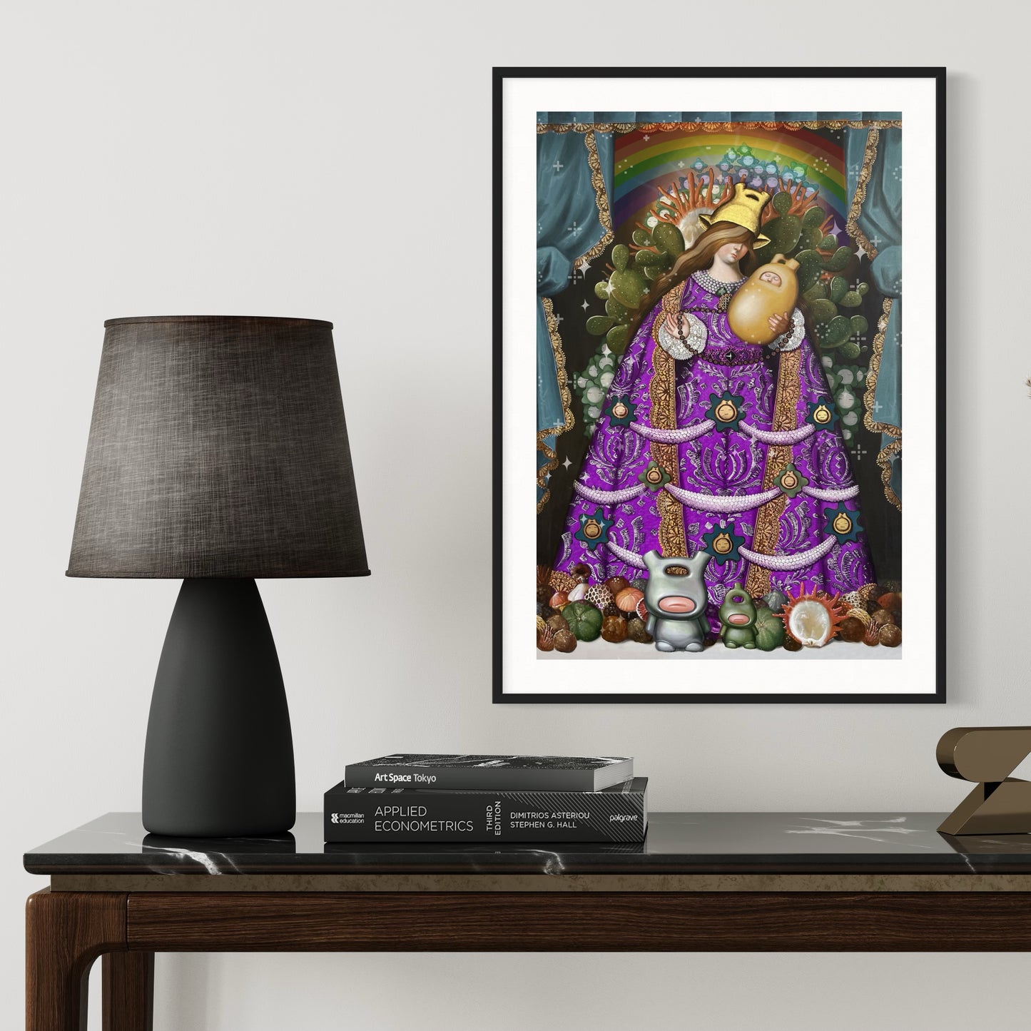 WAKO.FELINA.MADRE.MORADA, grabado edición limitada