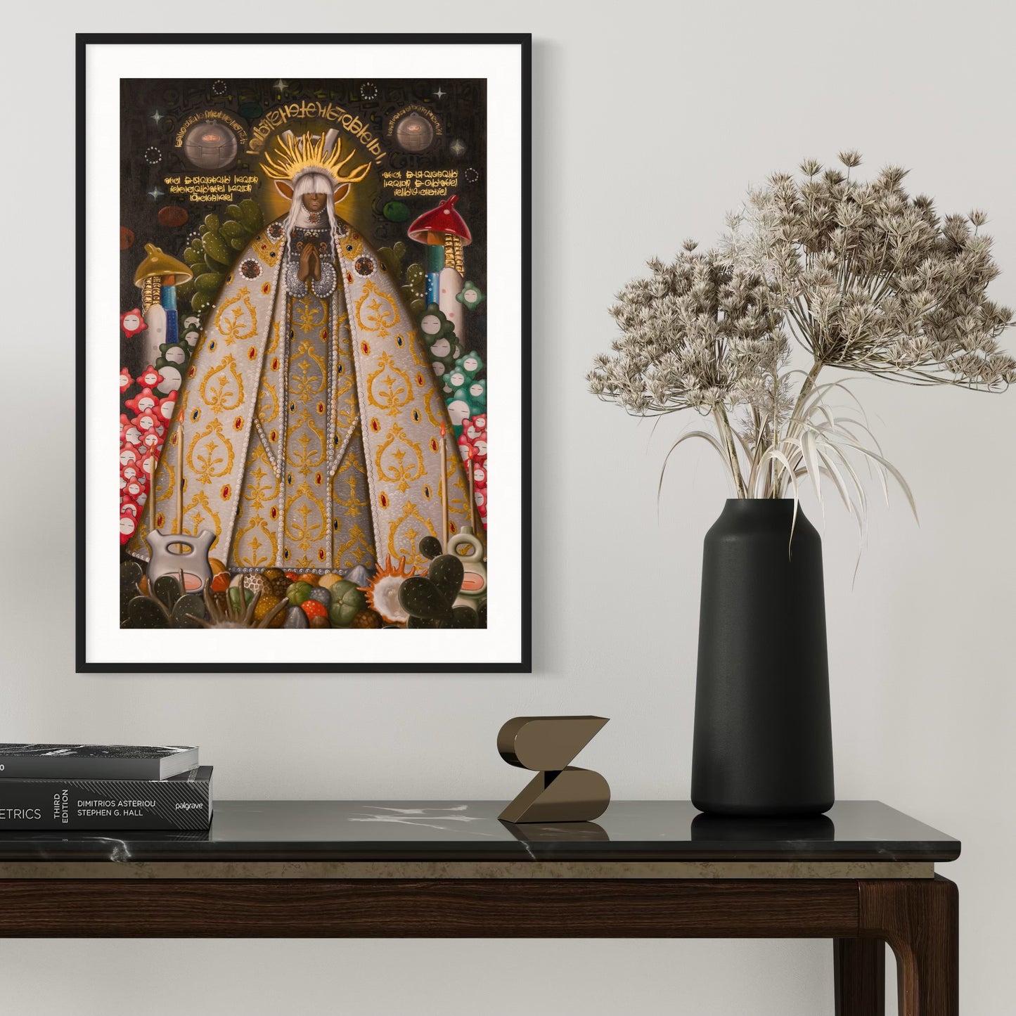 WAKO.SAGRADA.MORENA.BLANCA, grabado edición limitada
