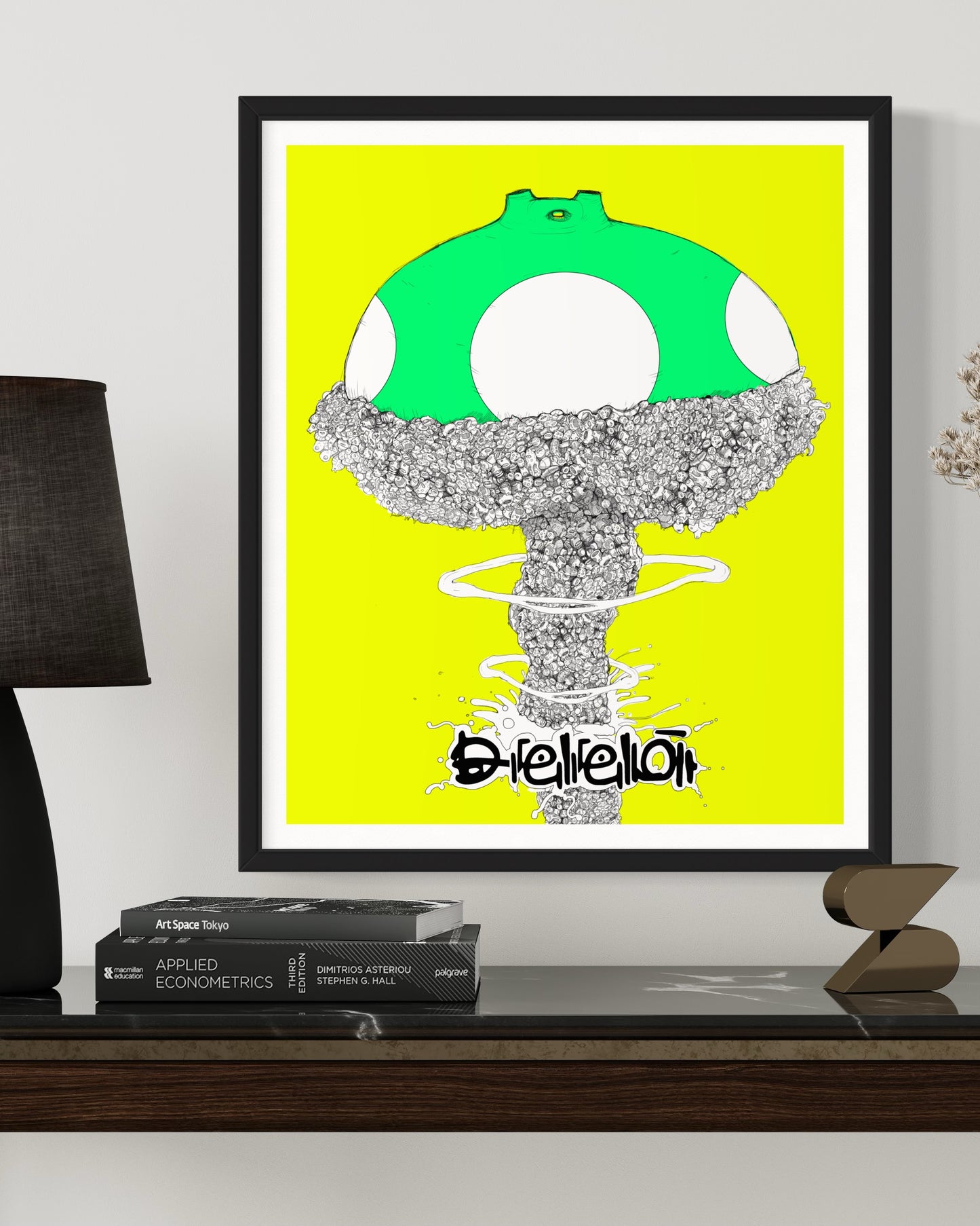 WAKO.Mushroom.Cloud, grabado edición limitada