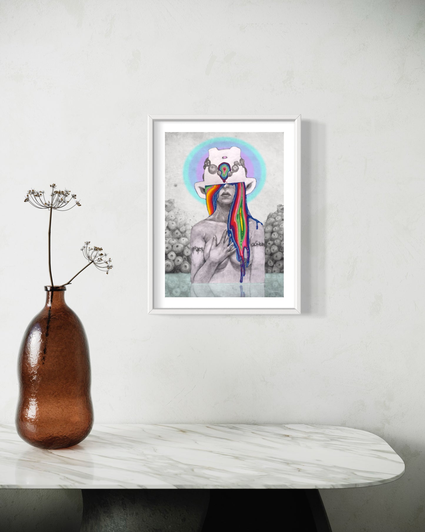 WAKO.RAINBOW.GIRL, grabado edición limitada