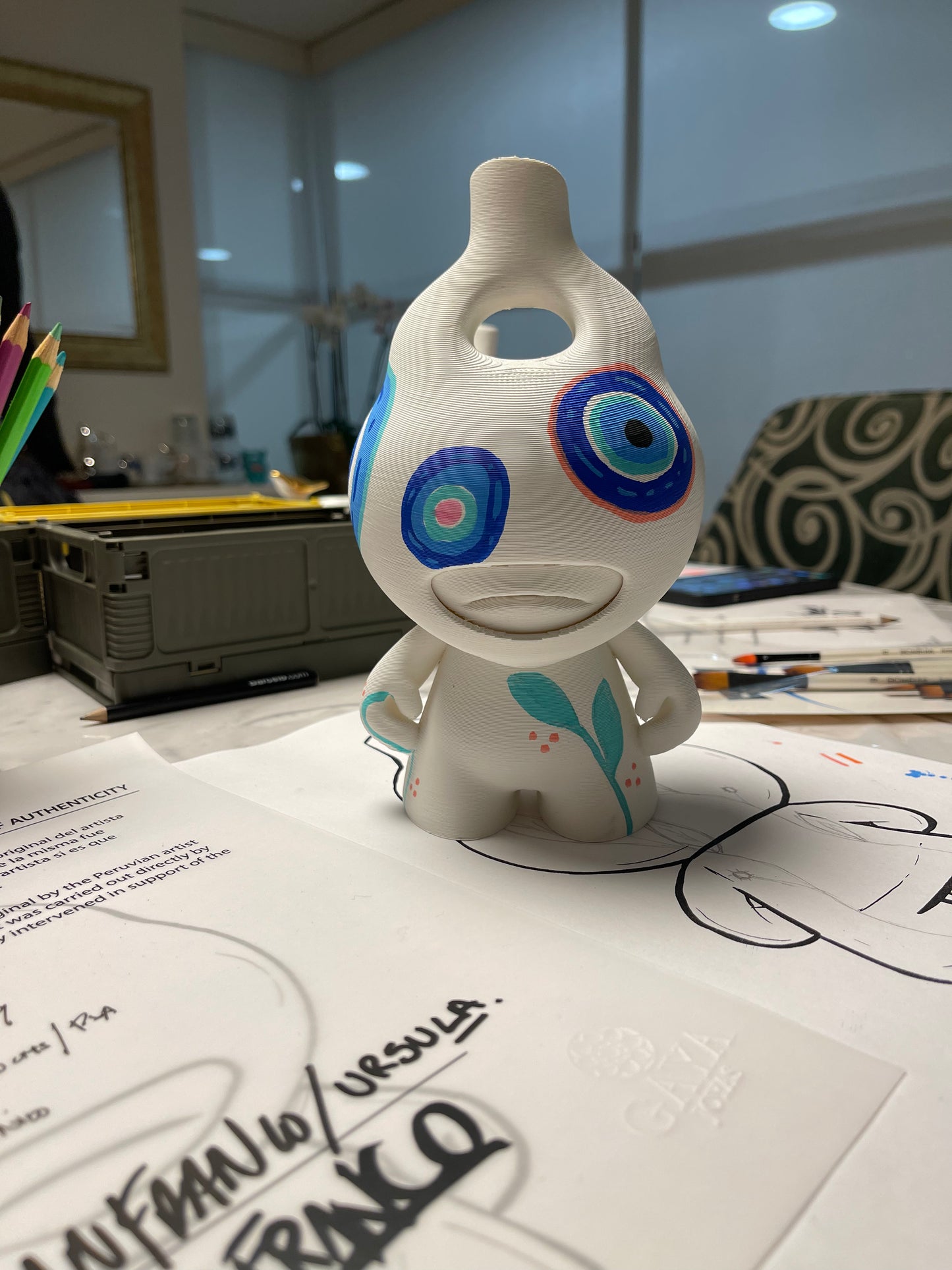WAKO.toy AE escultura en PLA para intervenir