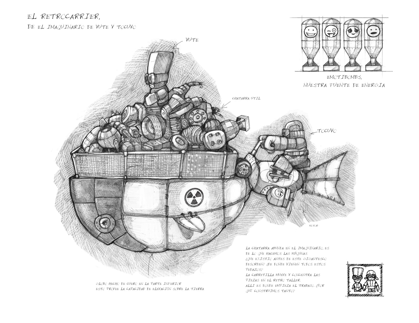 El Retro-Carrier de Retro-Chatarra, grabado en edición limitada