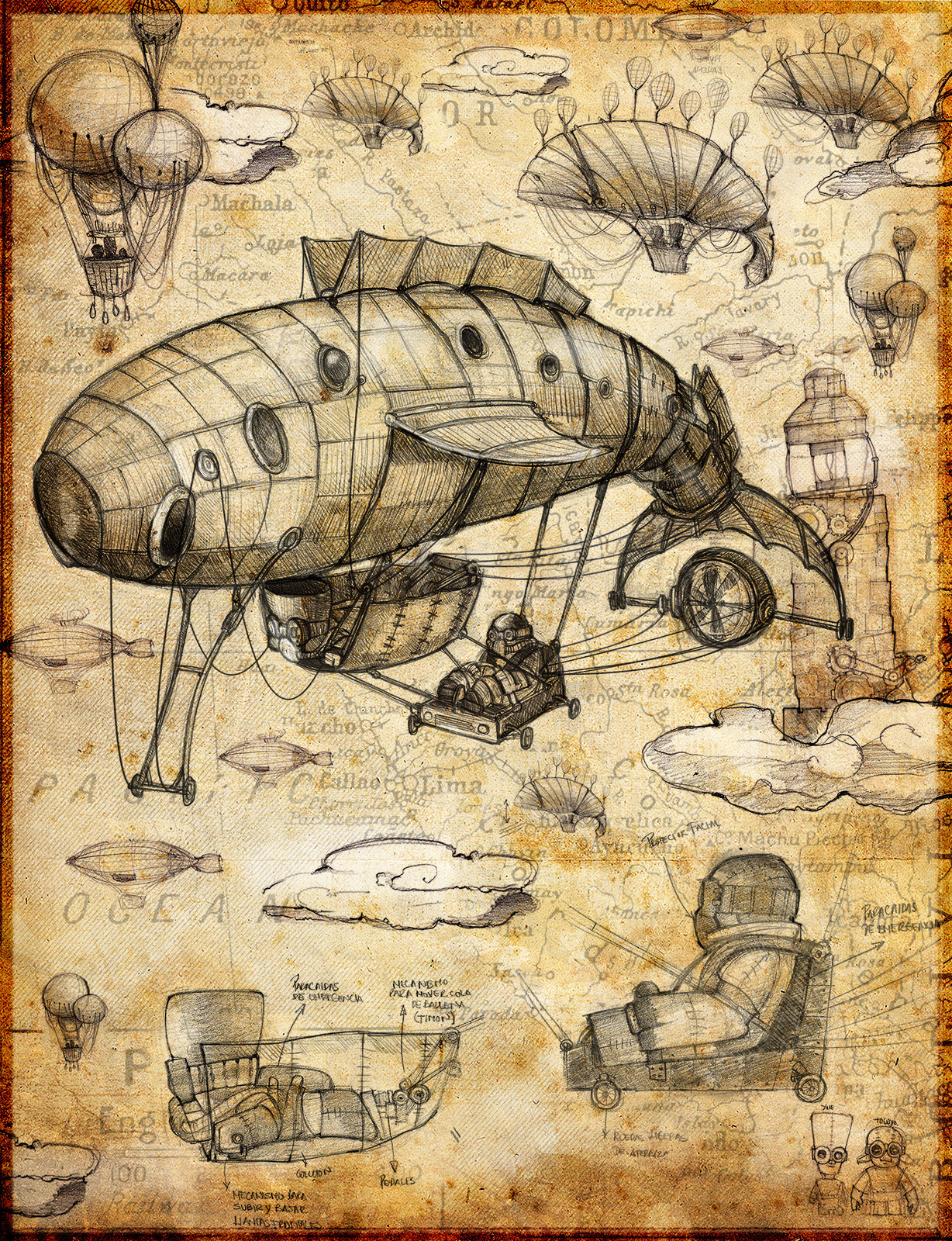 FLYING BALLENA, grabado en edición Limitada/Limited edition print