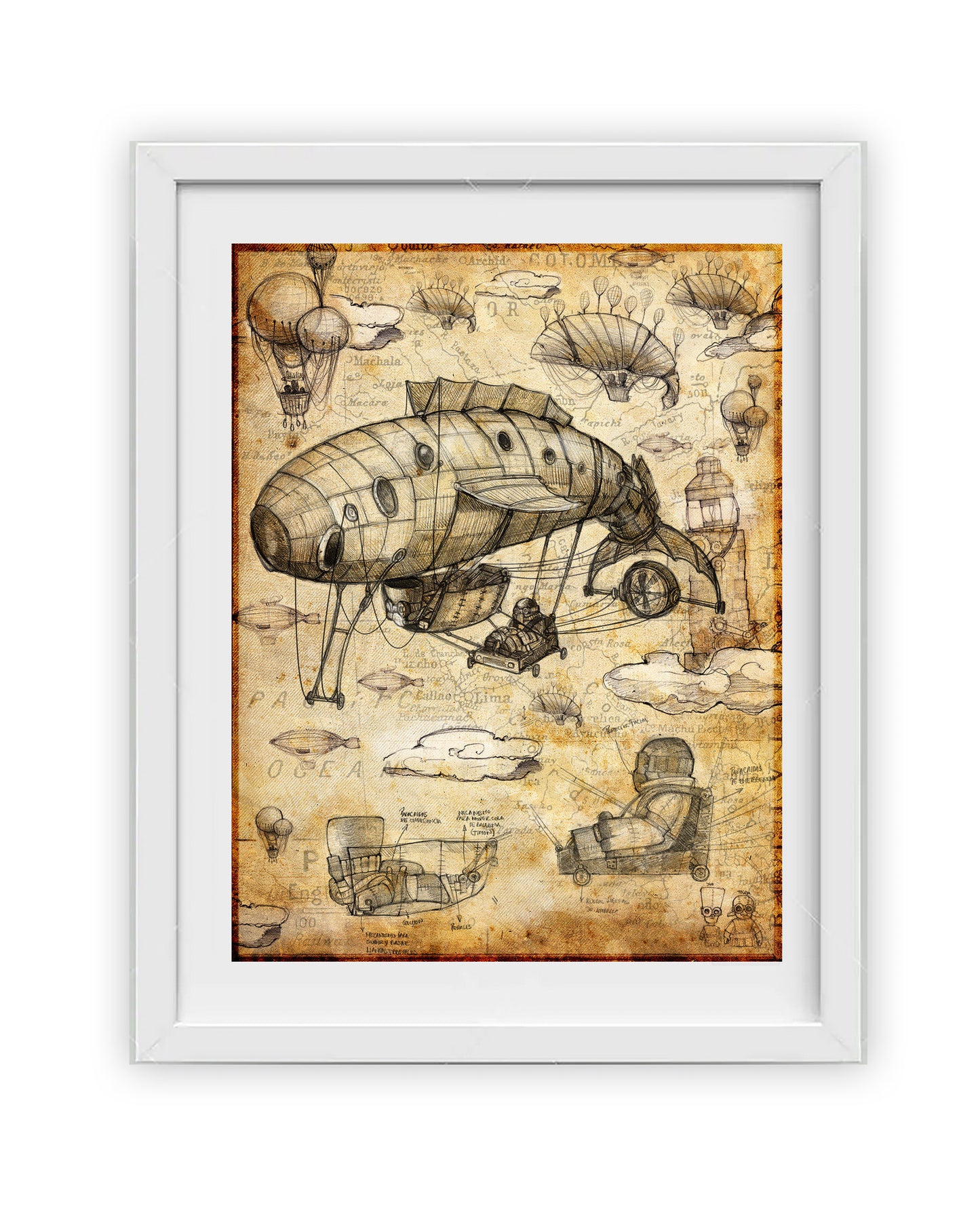 FLYING BALLENA, grabado en edición Limitada/Limited edition print