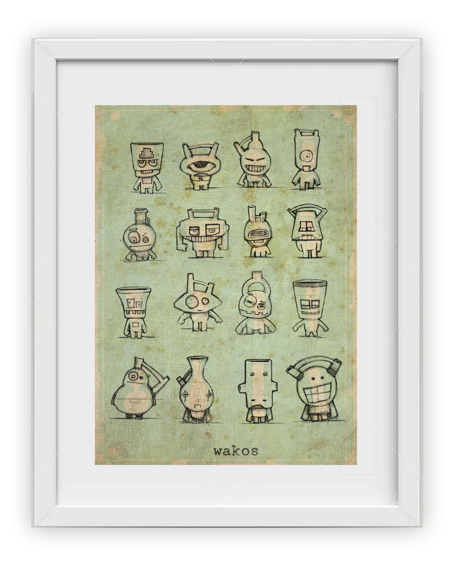 WAKOS.COLLECTION.1, grabado edición limitada