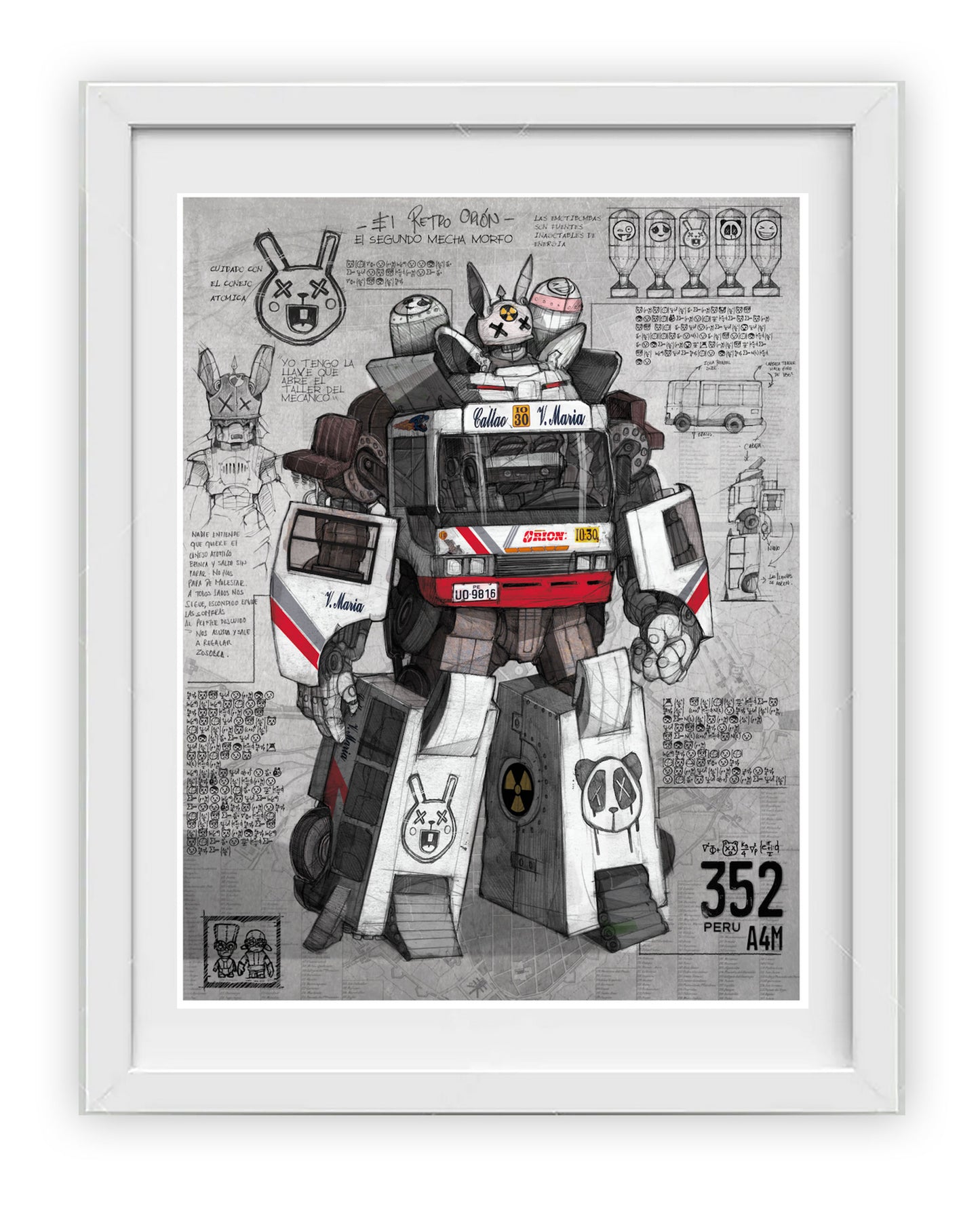 RETRO ORION, grabado edición limitada