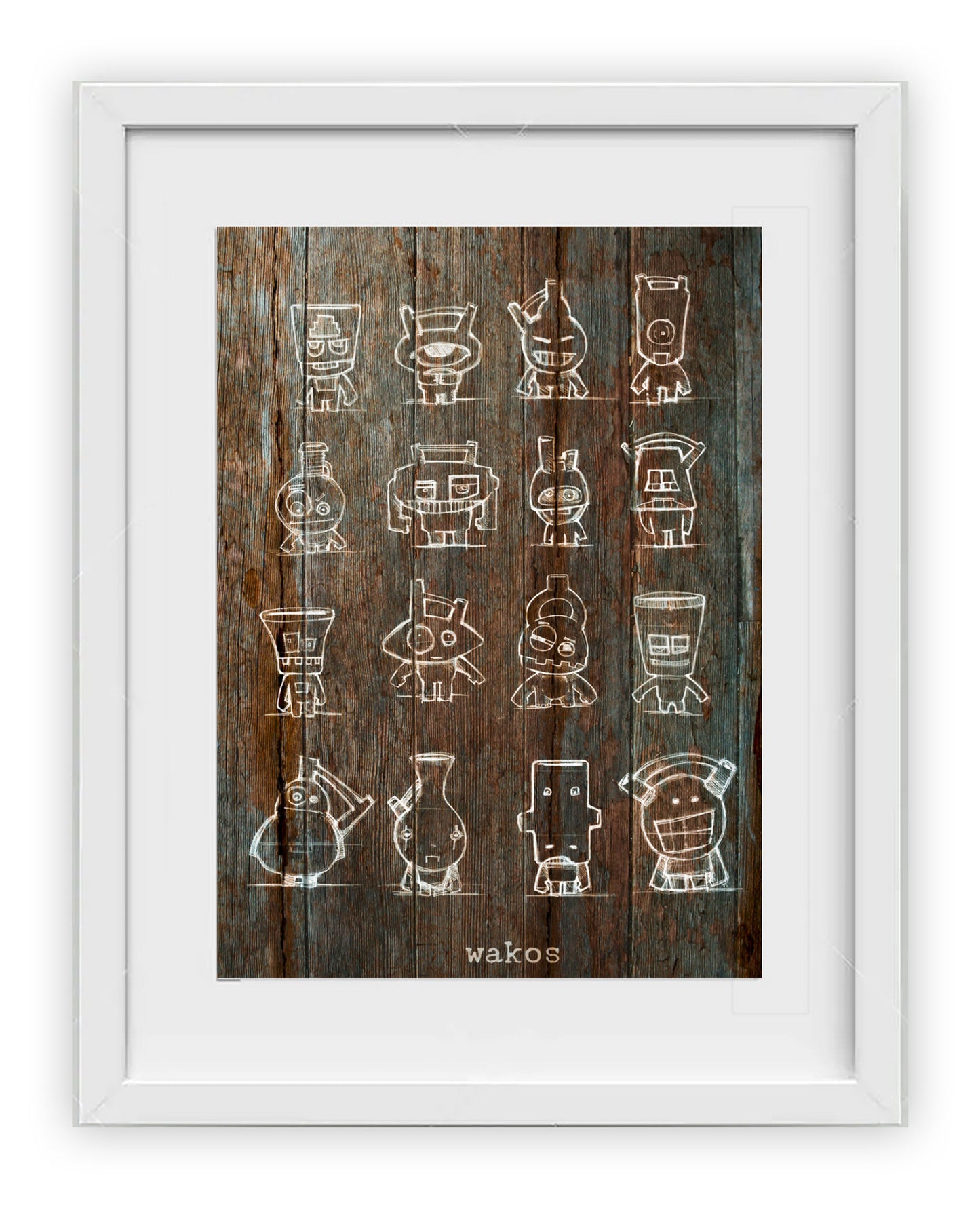 WAKOS.COLLECTION.2, grabado edición limitada
