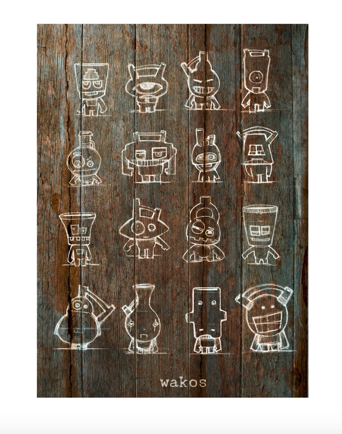 WAKOS.COLLECTION.2, grabado edición limitada