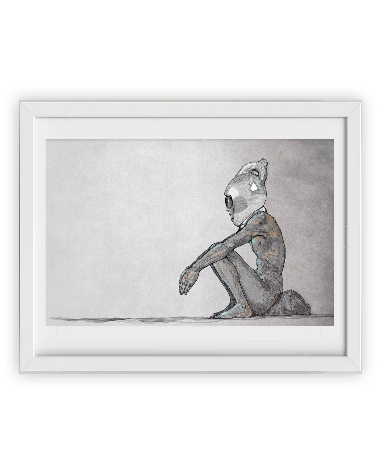 WAKO.THINKER, grabado edición limitada