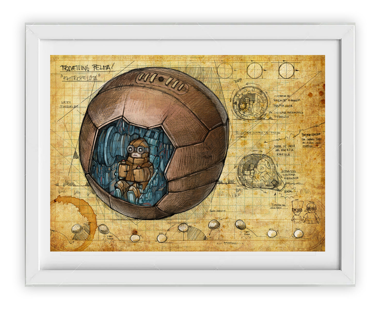 LA RETRO-PELOTA, grabado en edición limitada