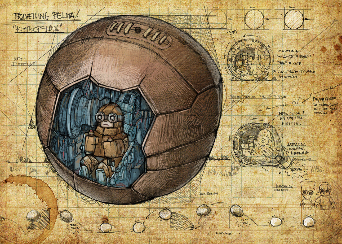 LA RETRO-PELOTA, grabado en edición limitada