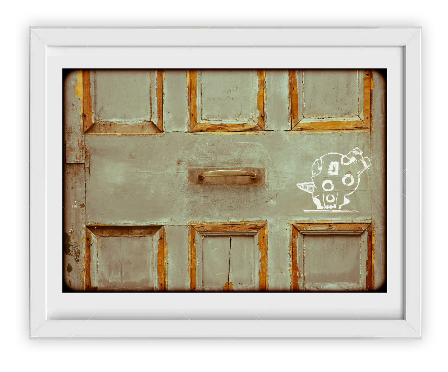 WAKO EN UNA PUERTA 2, grabado en edición limitada