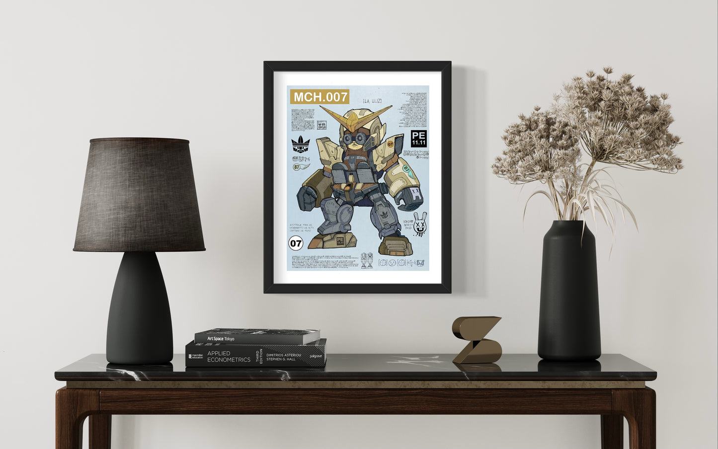 TOCUYO en Retro Mecha Exo-Suit, grabado edición limitada